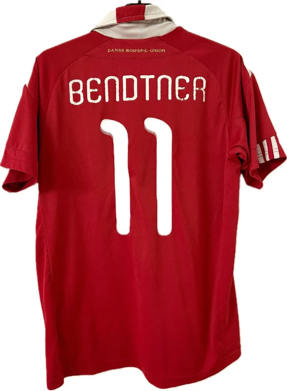 Danmark DBU fodboldtrøje 2010 Bendtner