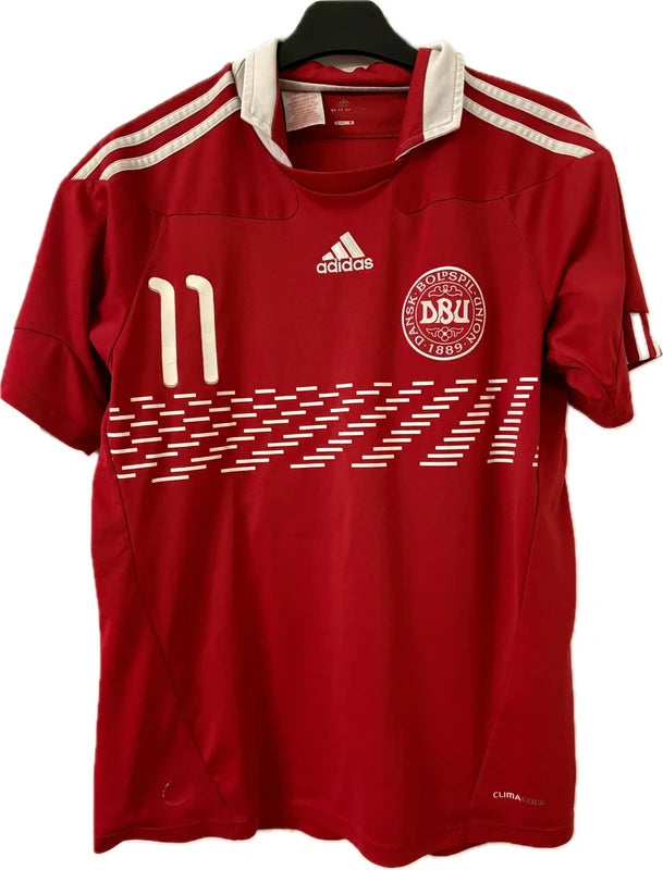 Danmark DBU fodboldtrøje 2010 Bendtner