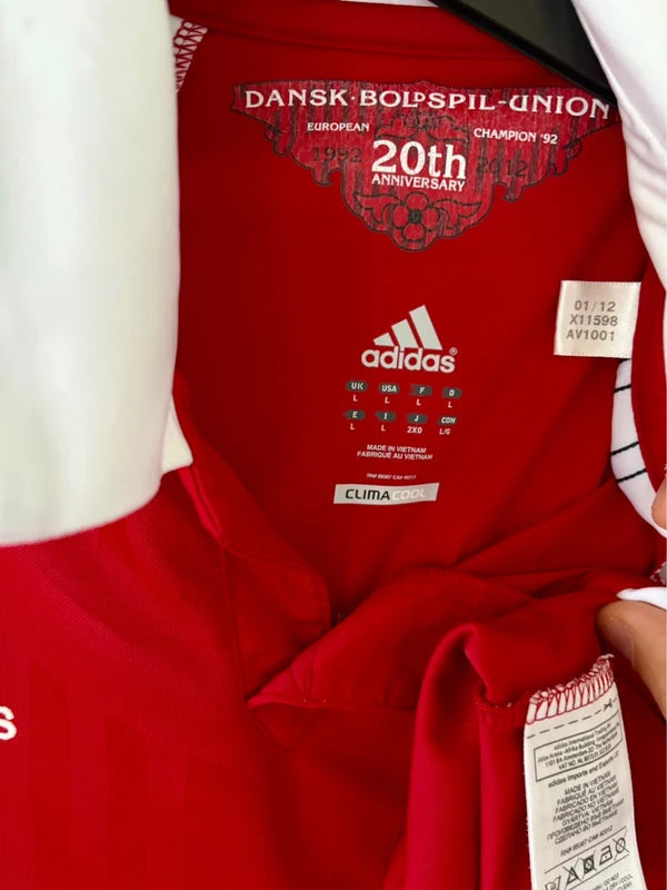 Danmark DBU fodboldtrøje 20-års jubilæum 2012