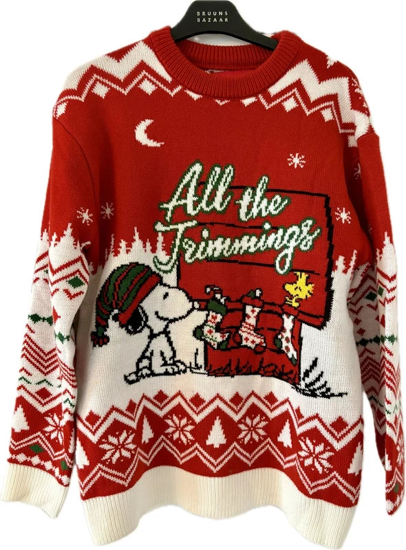 Snoopy “All the Trimmings” juletrøje