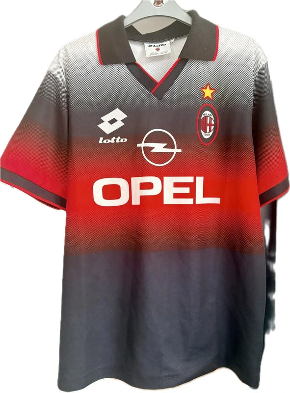 AC Milan fodboldtrøje 1995 – Lotto, str. M
