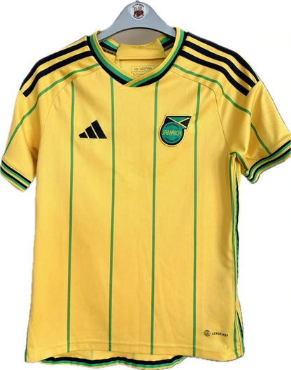 Jamaicas landshold fodboldtrøje 2023 – Adidas, str. 14 år / 164 cm