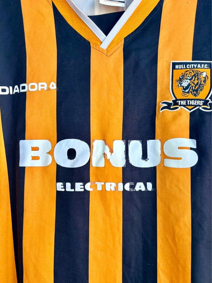 Hull City fodboldtrøje 2004-2005 langærmet – billede 4