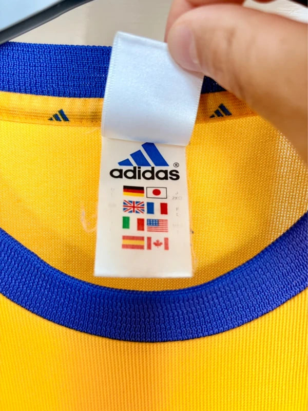 Sverige fodboldtrøje 2002 – billede 3