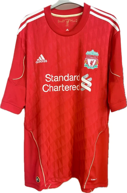 Liverpool fodboldtrøje 2010 – Adidas, str. XL
