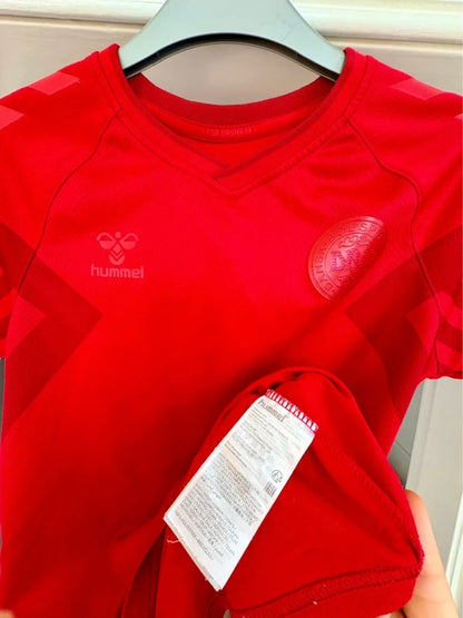 Danmark DBU fodboldtrøje VM 2022 – billede 3