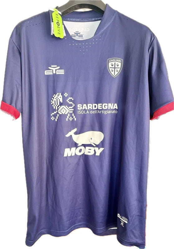 Cagliari fodboldtrøje 2023 – EYE, str. XL