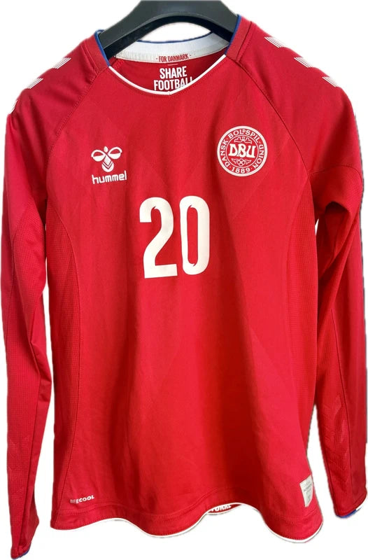 Danmark fodboldtrøje 2016-17 Yurary #20 – billede 2