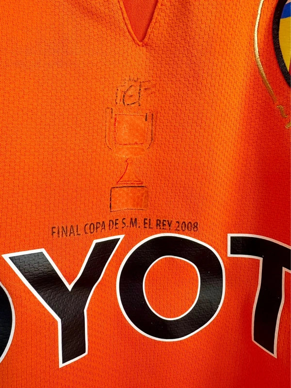 Valencia fodboldtrøje 2007-08 – Joaquín #17 – billede 5