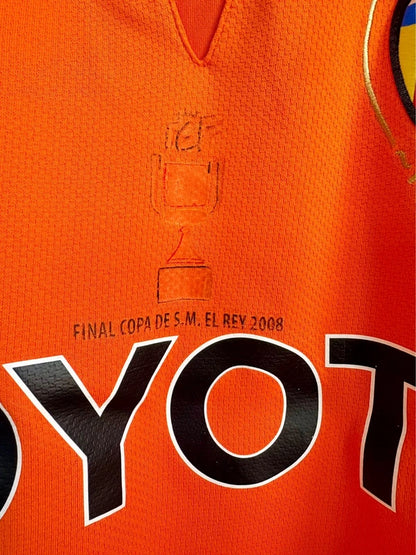 Valencia fodboldtrøje 2007-08 – Joaquín #17 – billede 5