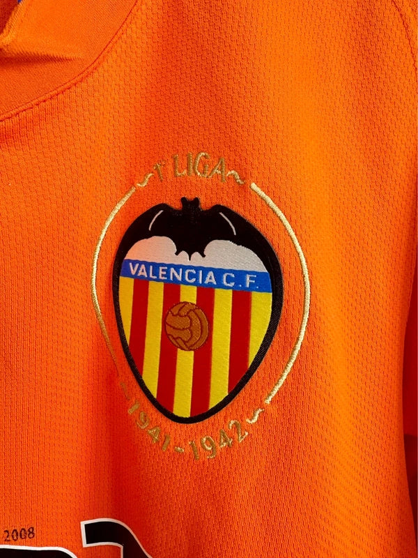 Valencia fodboldtrøje 2007-08 – Joaquín #17 – billede 4