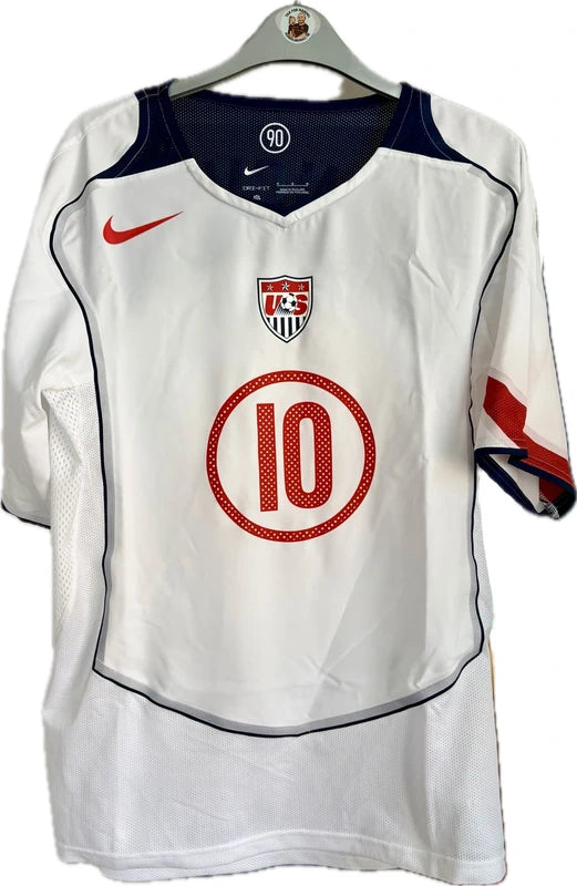 USA fodboldtrøje 2004 Donovan #10 officiel reissue – billede 2