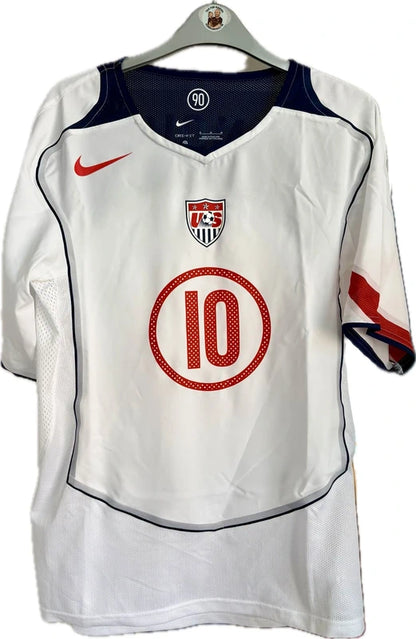 USA fodboldtrøje 2004 Donovan #10 officiel reissue – billede 2