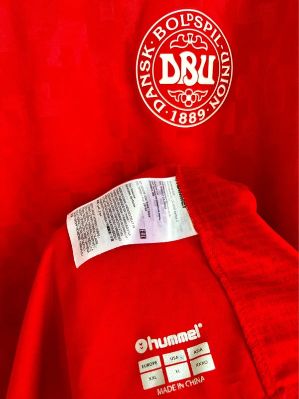 Danmark DBU fodboldtrøje 2024 – billede 3