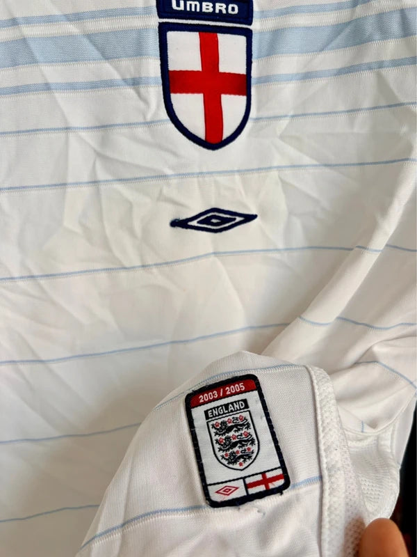 England fodboldtrøje 2003-05 – billede 4
