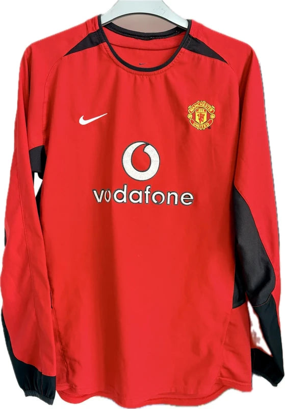 Manchester United fodboldtrøje 2002 – Nike, str. S