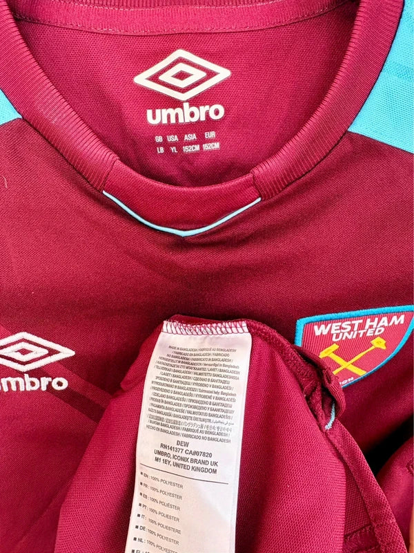 West Ham United fodboldtrøje 2018/19 – Felipe Anderson #8 – billede 3