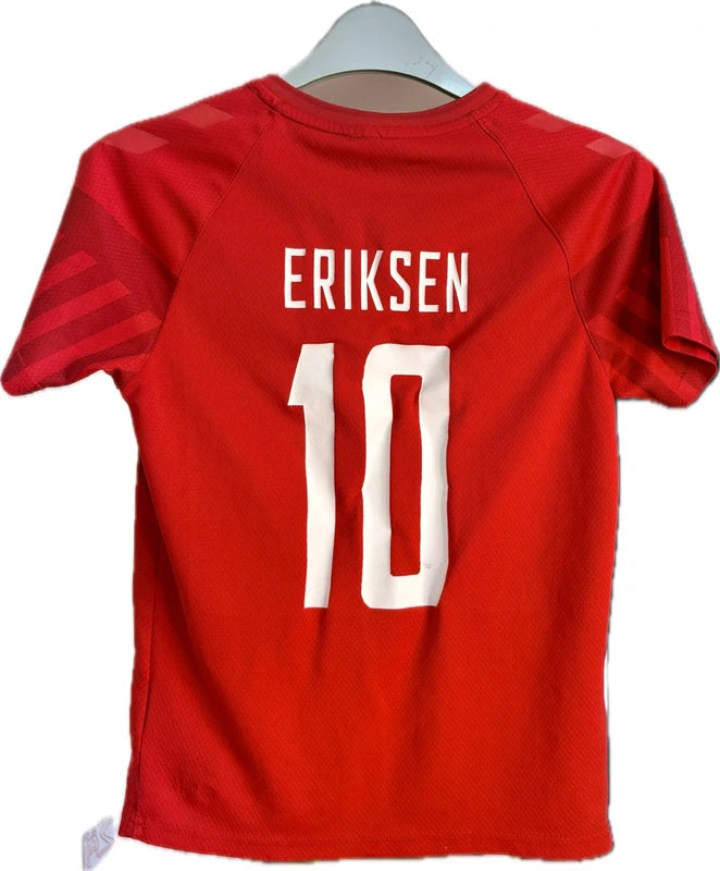 Danmark DBU fodboldtrøje 2022 Eriksen – billede 2