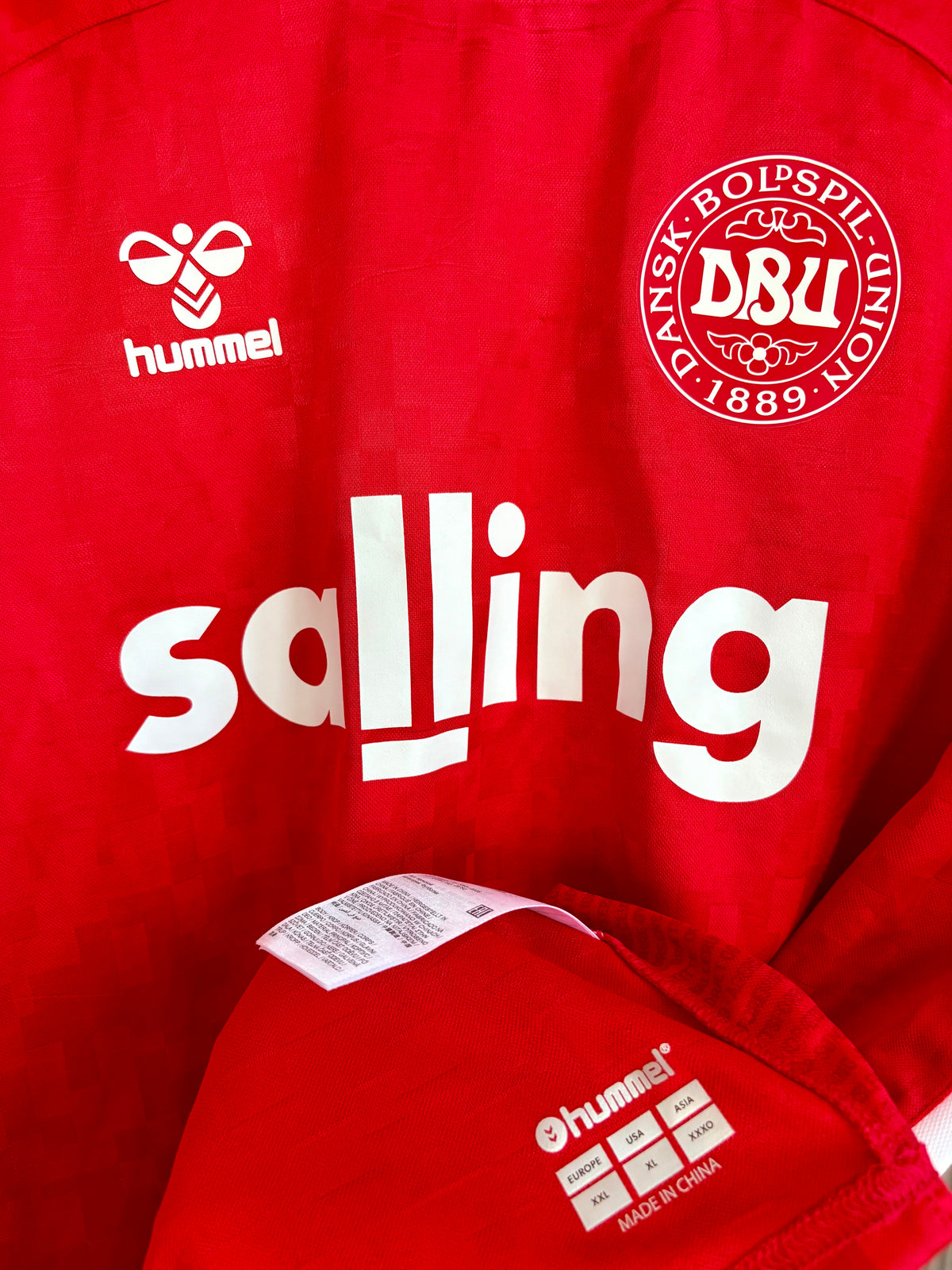 Danmark DBU fodboldtrøje 2024