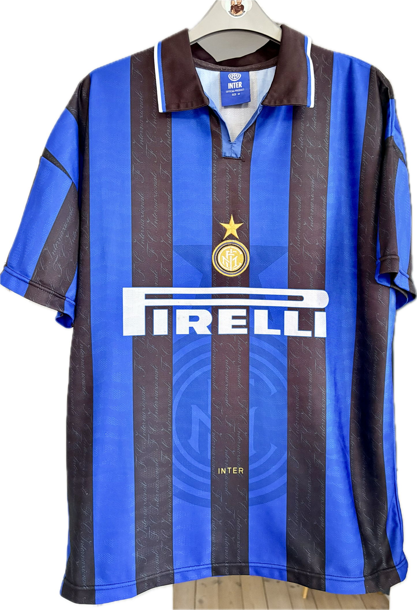 Inter fodboldtrøje 1996 retro