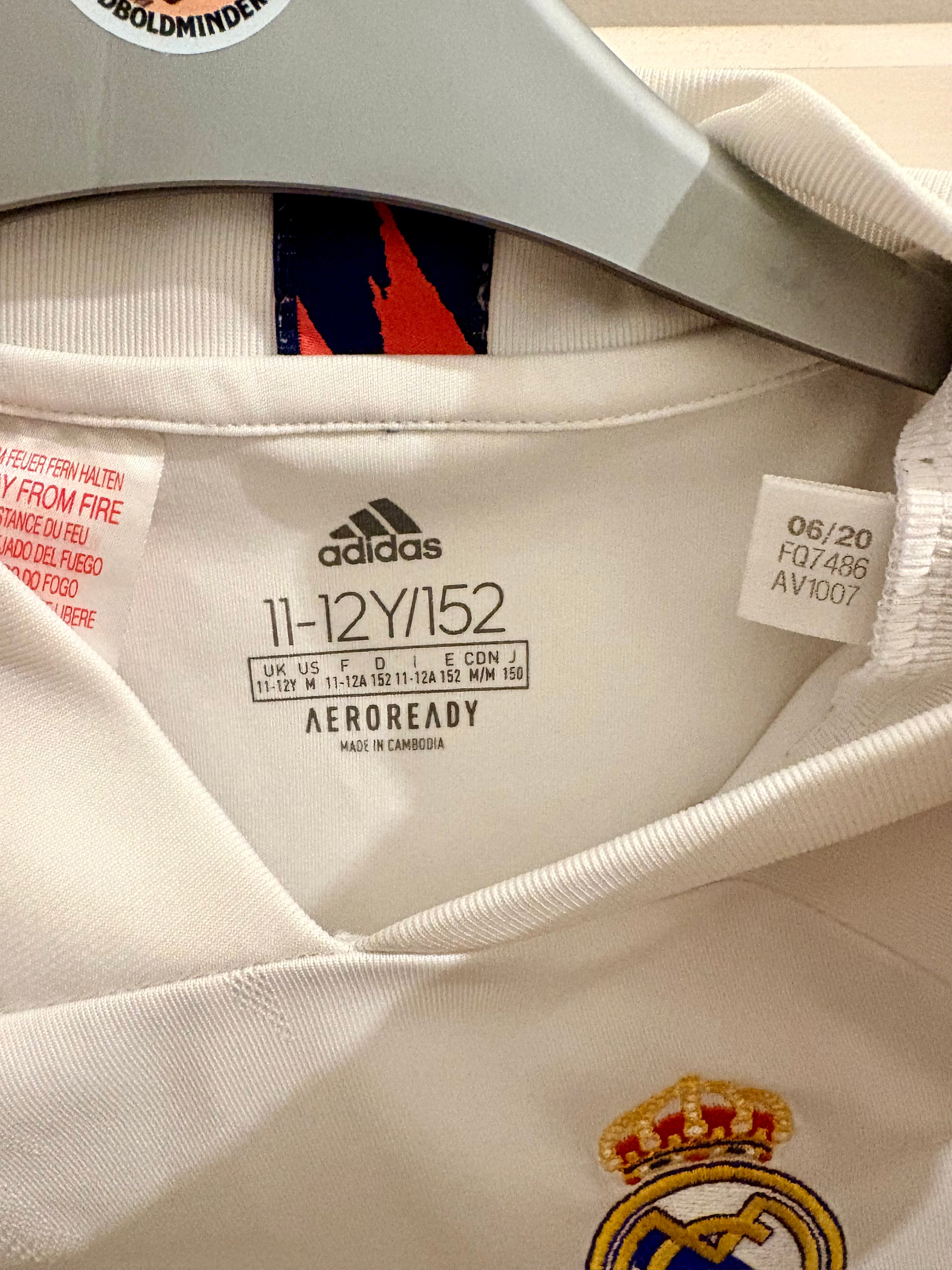 Real Madrid fodboldtrøje 2020