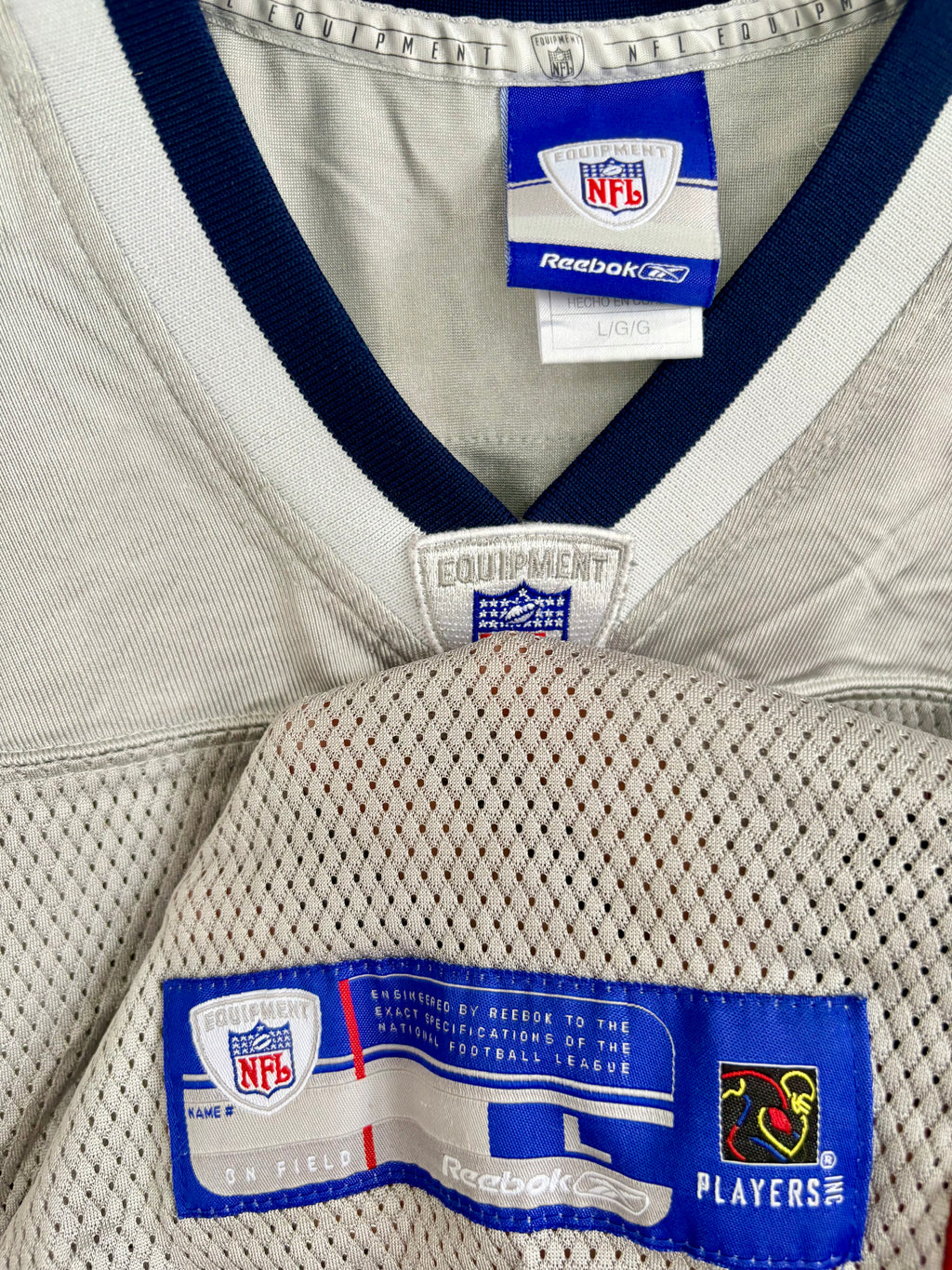 New England Patriots NFL football shirt Tom Brady 2004