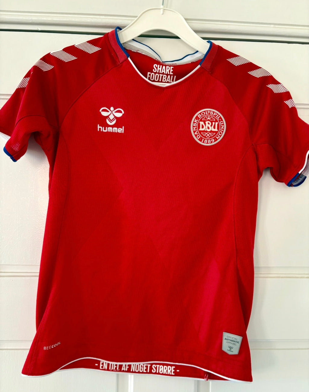 Danmark DBU fodboldtrøje 2018