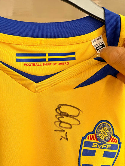 Sverige fodboldtrøje 2007 - Fodboldminder.dk
