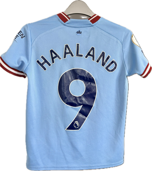 Manchester City fodboldtrøje 2022 Haaland