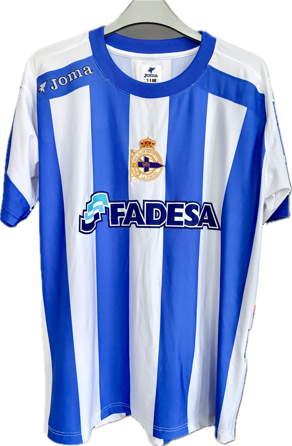 Deportivo La Coruña fodboldtrøje 2002