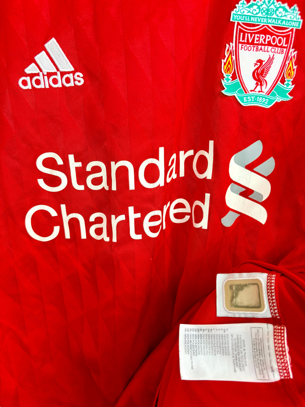 Liverpool fodboldtrøje 2010