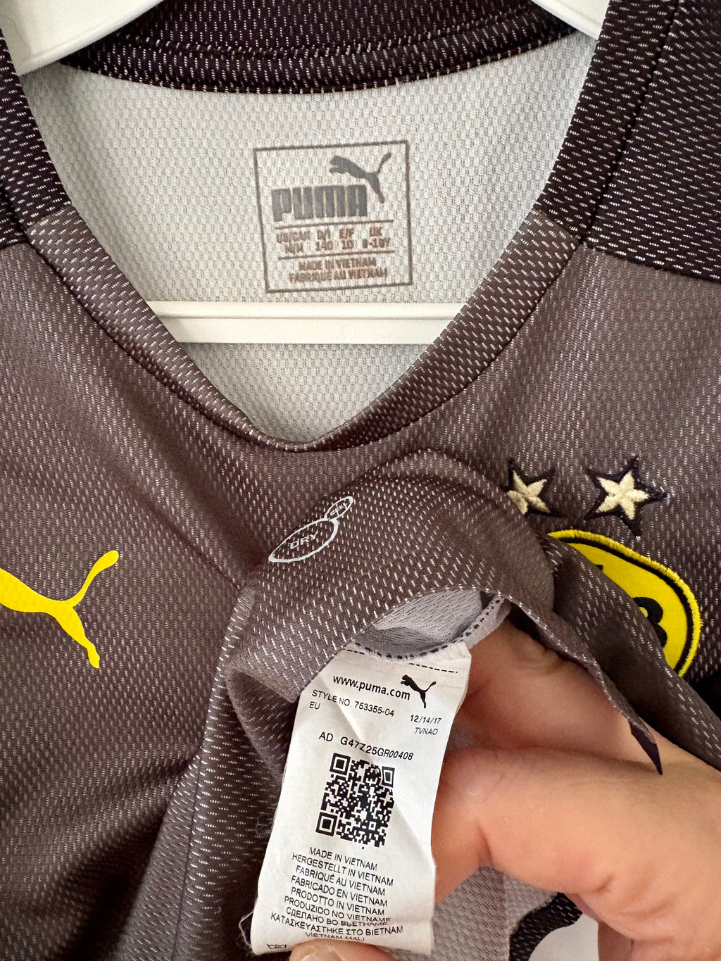 Borussia Dortmund fodboldtrøje 2017