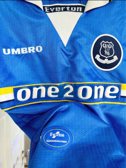 Everton fodboldtrøje 1997