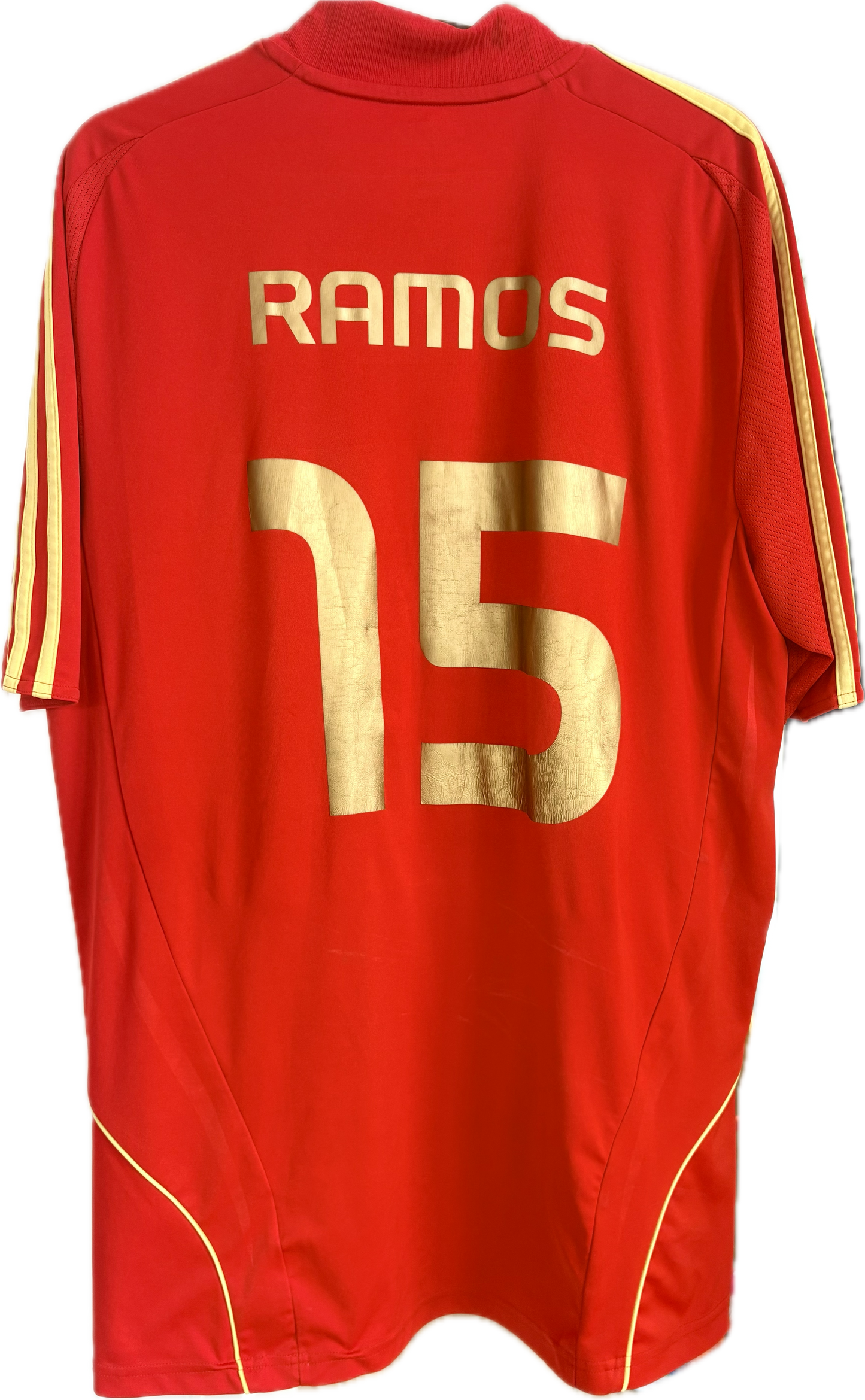 Spanien landsholdstrøje 2007 Sergio Ramos
