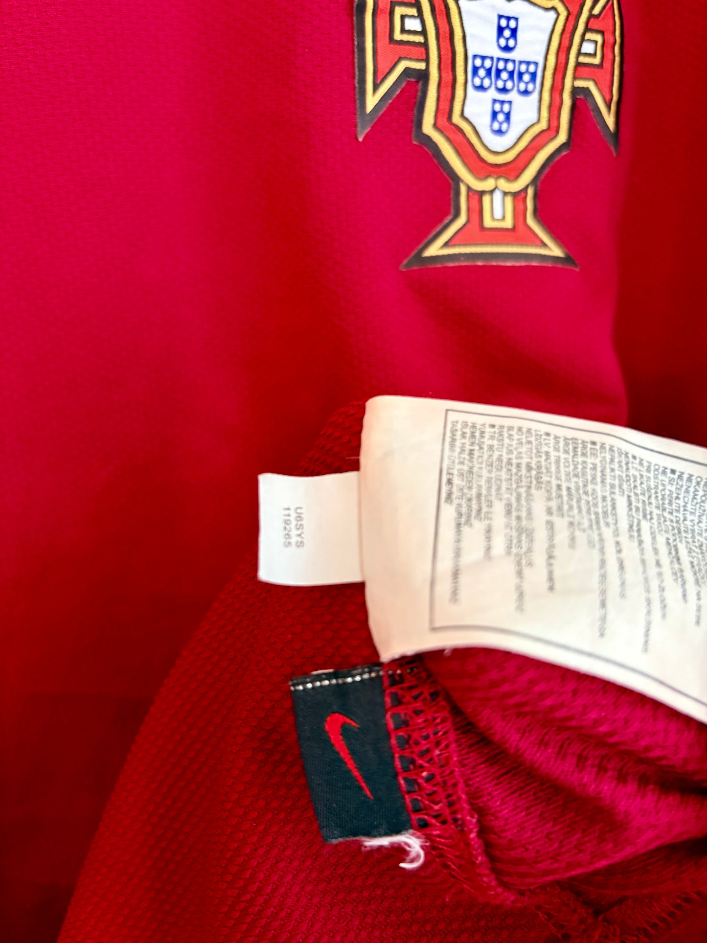Portugal 🇵🇹 fodboldtrøje 2004