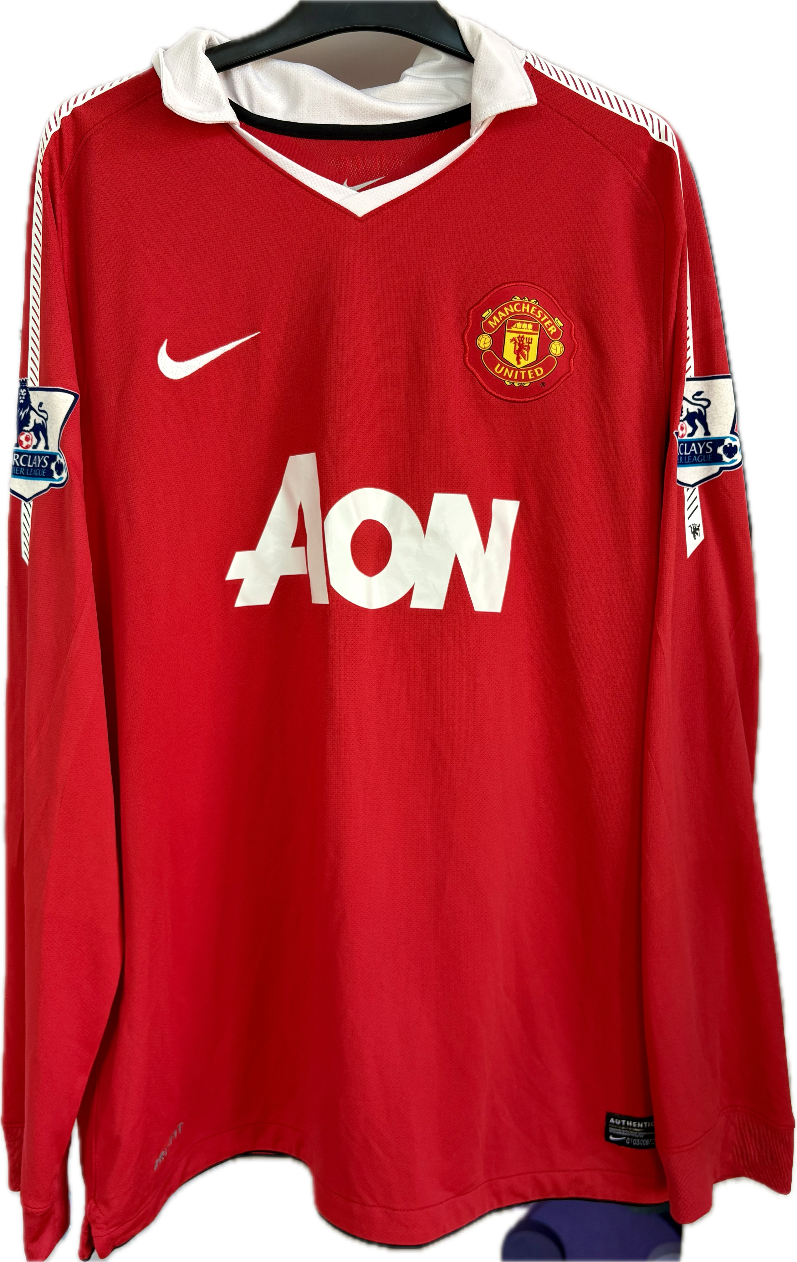 Manchester United fodboldtrøje med Nani 2010