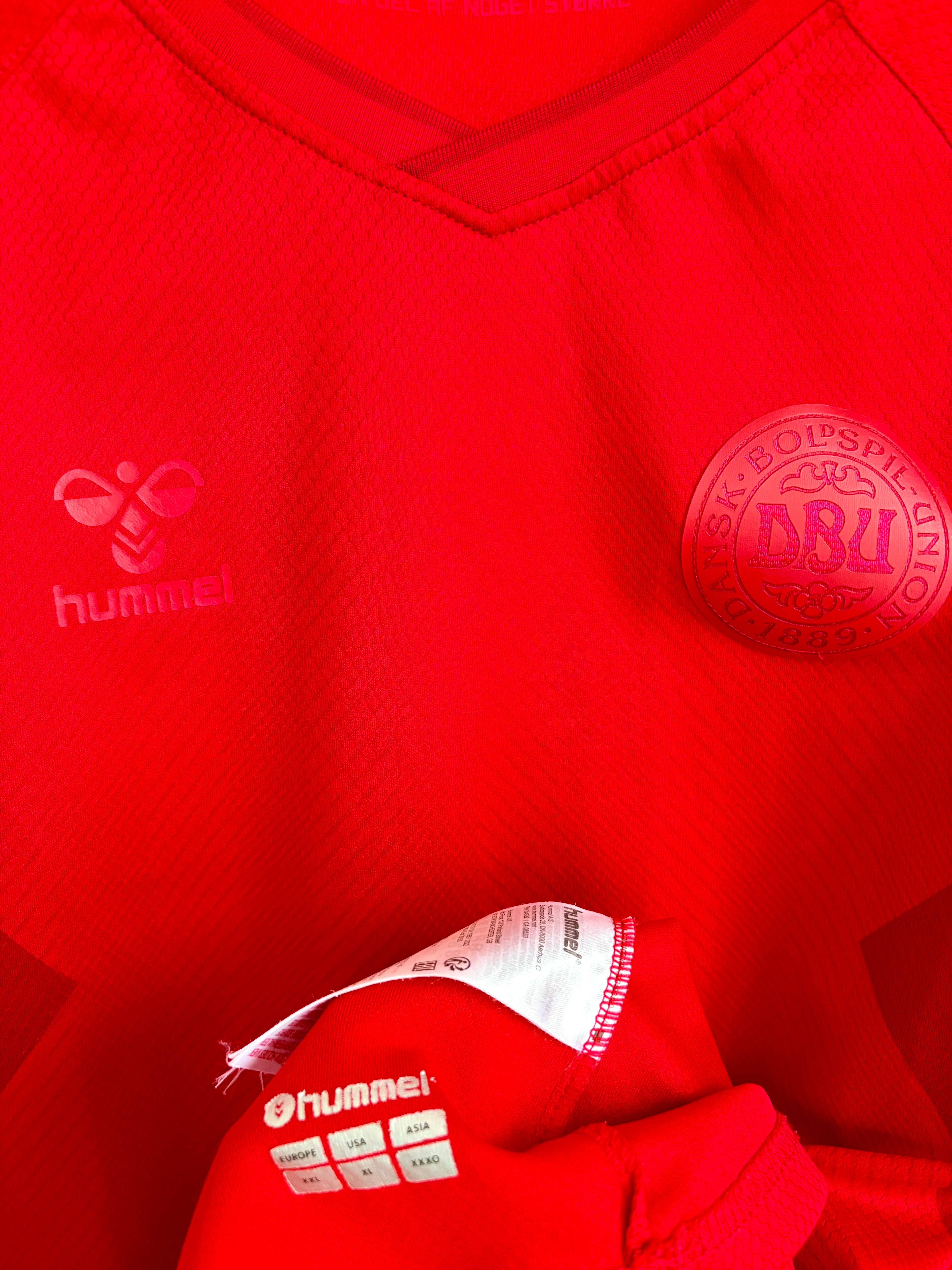 Danmark 🇩🇰 DBU fodboldtrøje 2022