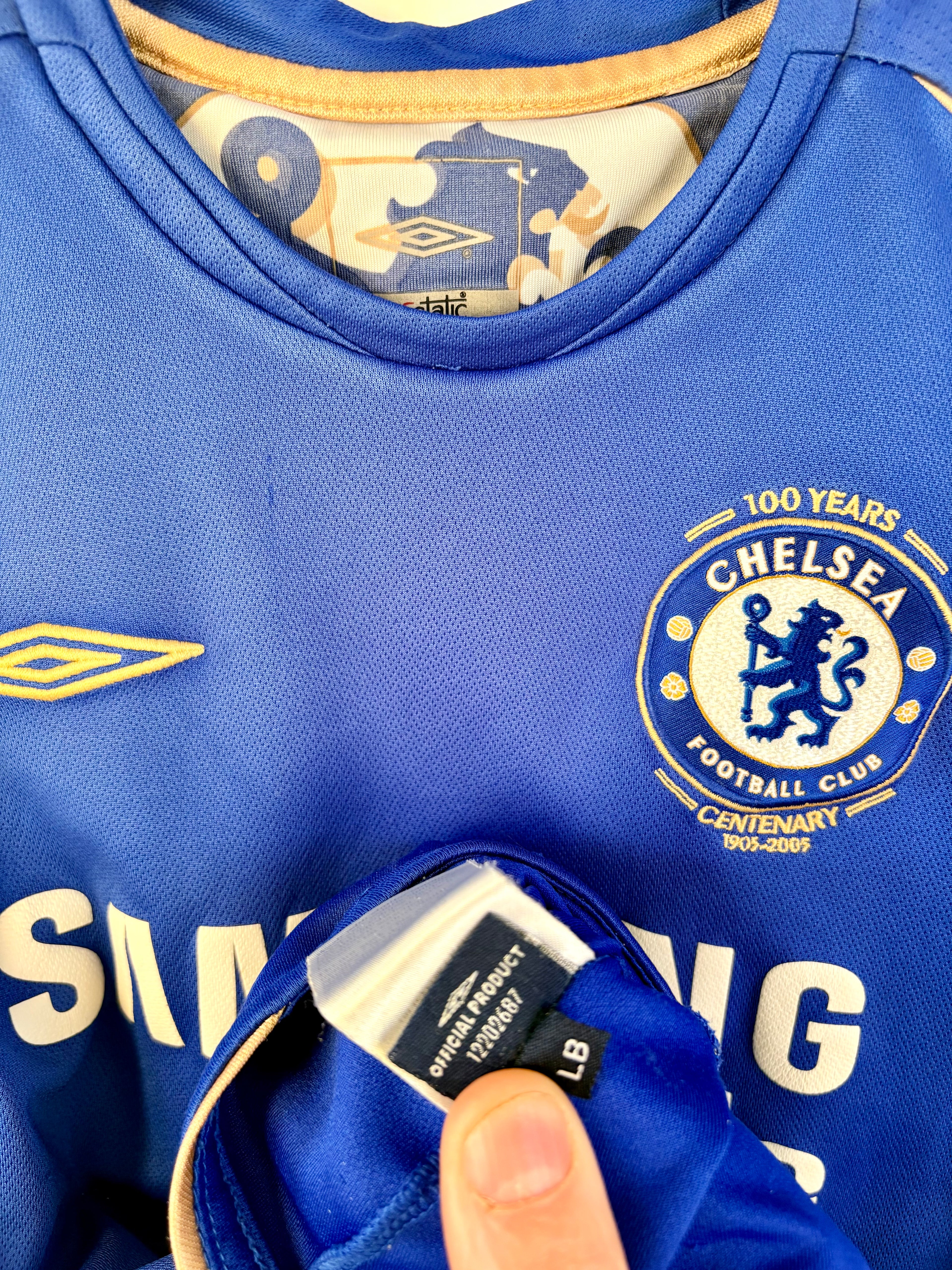 Chelsea fodboldtrøje 2005