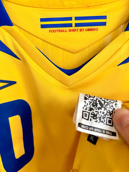 Sverige fodboldtrøje Ibrahimovic 2007