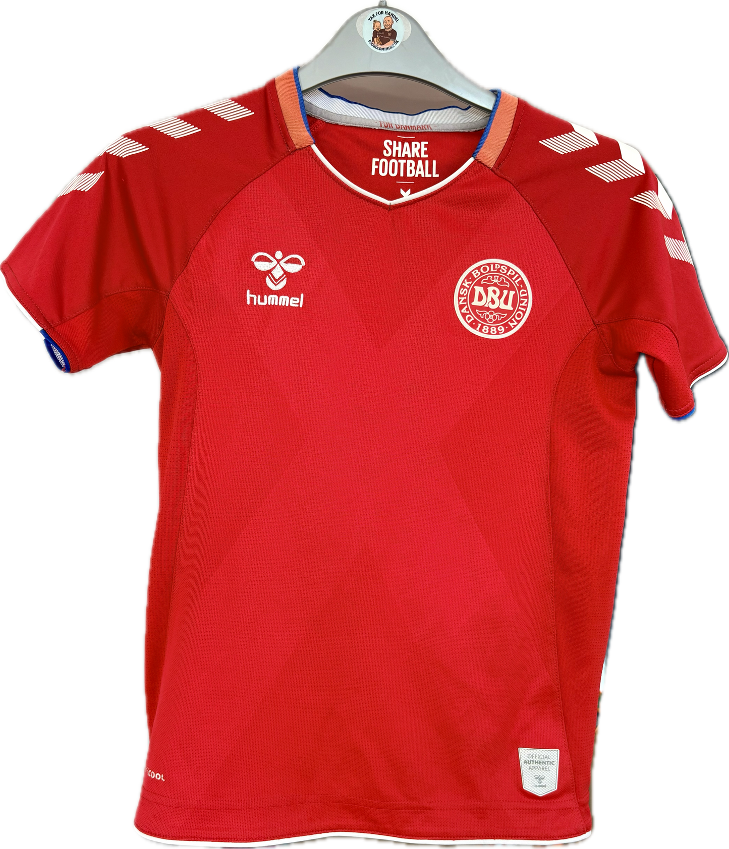Danmark DBU fodboldtrøje 2018