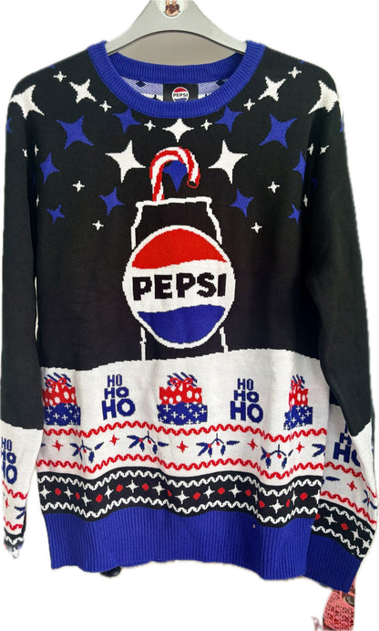 Pepsi Juletrøje / julesweater i small
