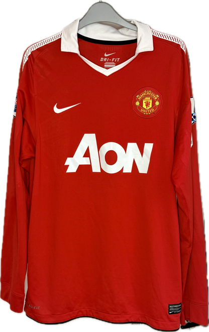 Manchester United fodboldtrøje Berbatov 2010