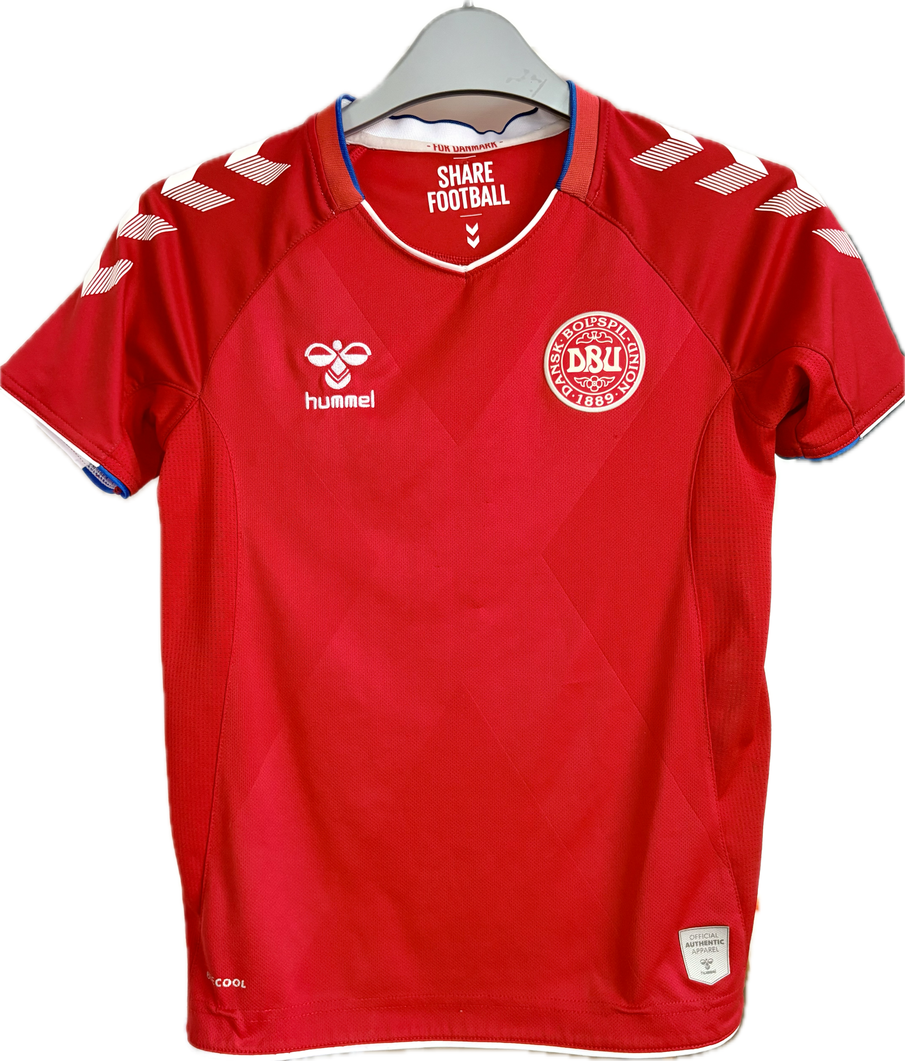 Danmark 🇩🇰 DBU fodboldtrøje 2022