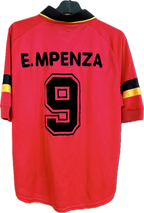 Belgien 🇧🇪 fodboldtrøje Mpenza 1999