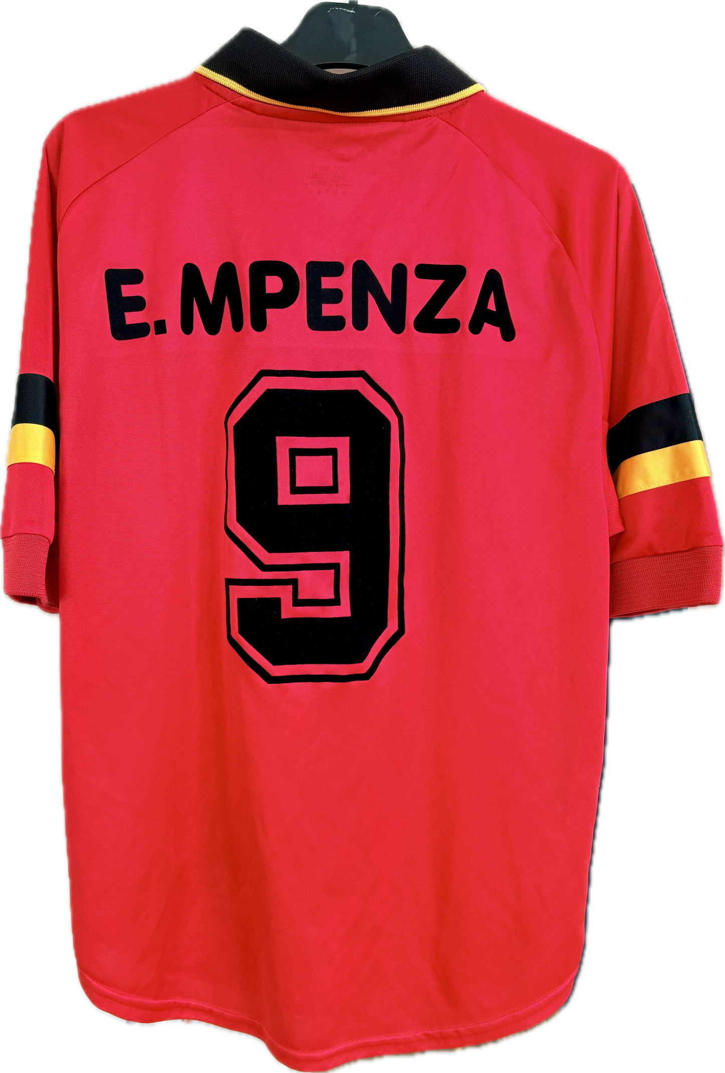 Belgien 🇧🇪 fodboldtrøje Mpenza 1999