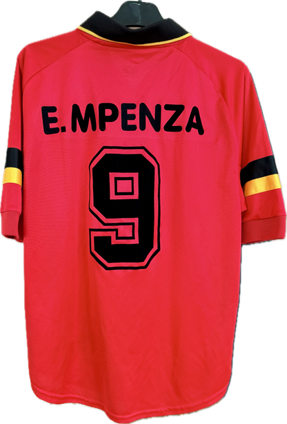 Belgien 🇧🇪 fodboldtrøje Mpenza 1999
