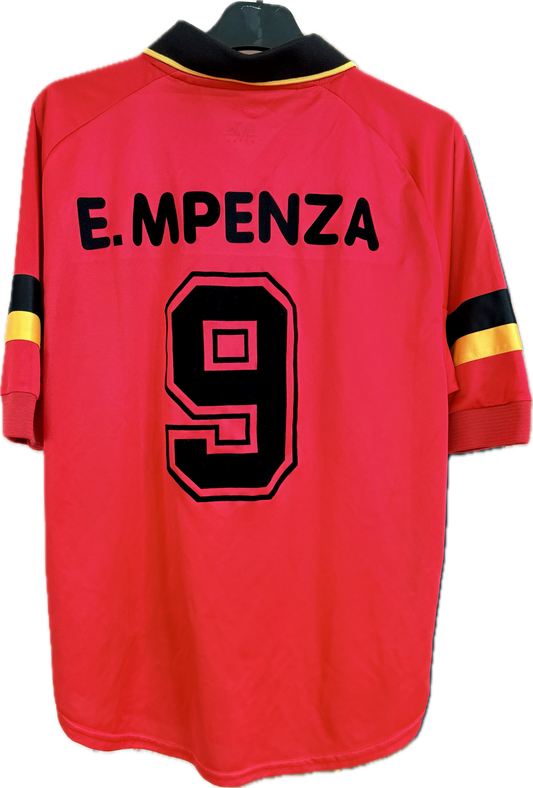 Belgien 🇧🇪 fodboldtrøje Mpenza 1999