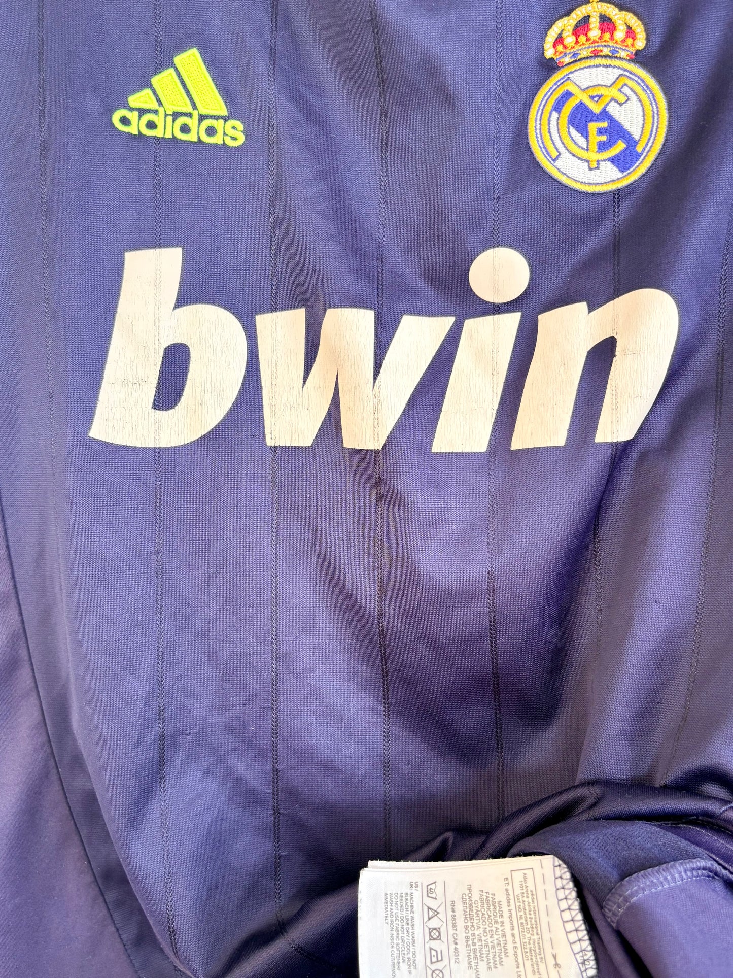 Real Madrid fodboldtrøje 2012
