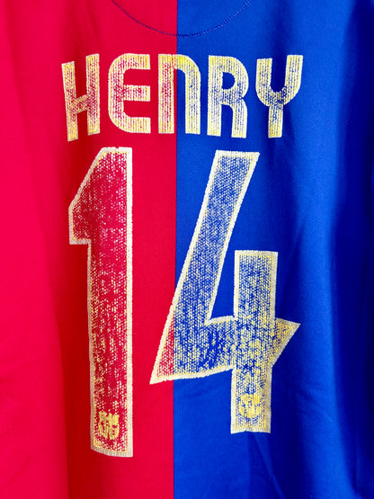 FC Barcelona fodboldtrøje Henry 2008