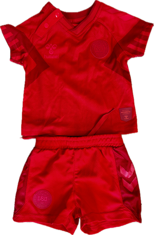 Dänemark DBU Fußballtrikot-Set